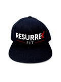 Resurrex Fit Black Snapback Hat