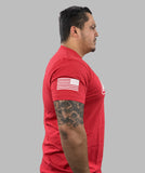 Original Resurrex Fit Red Logo Tee