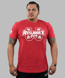 Original Resurrex Fit Red Logo Tee